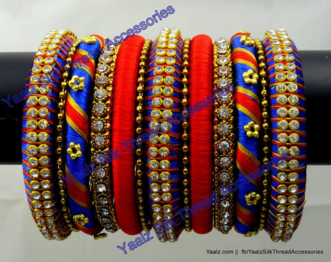silk thread Grandeur Bangle Collections 