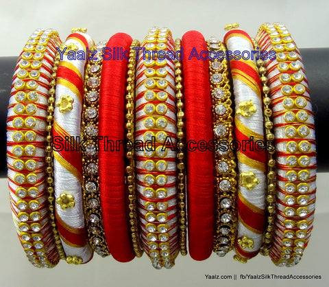 silk thread Grandeur Bangle Collections 
