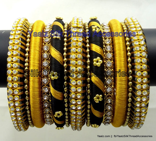 silk thread Grandeur Bangle Collections 