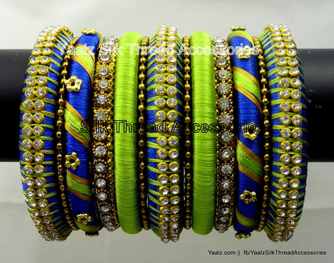 silk thread Grandeur Bangle Collections 
