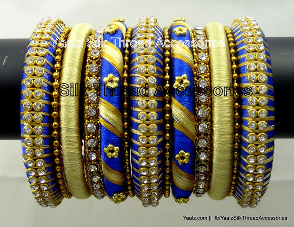 silk thread Grandeur Bangle Collections 