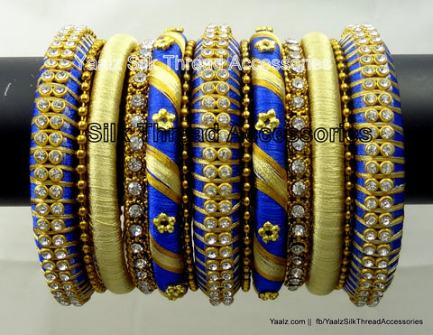 silk thread Grandeur Bangle Collections 
