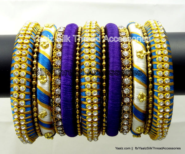 silk thread Grandeur Bangle Collections 