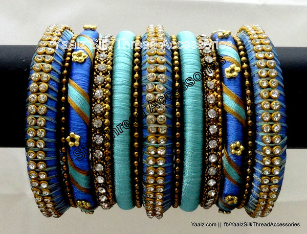 silk thread Grandeur Bangle Collections 
