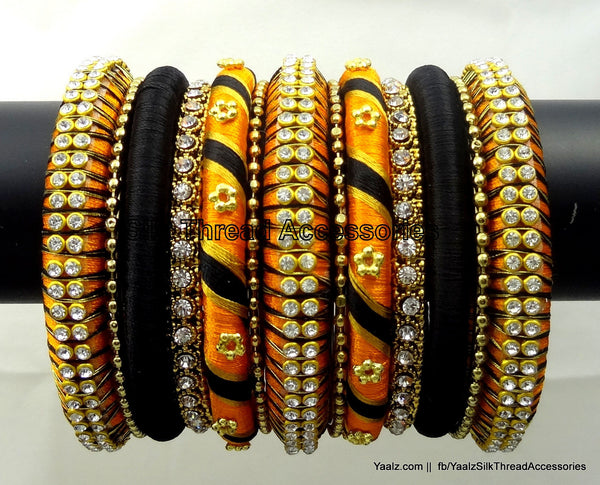 silk thread Grandeur Bangle Collections 