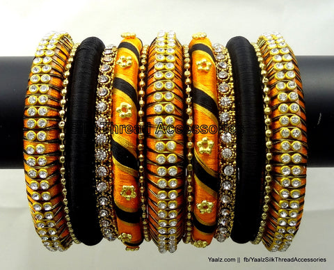 silk thread Grandeur Bangle Collections 