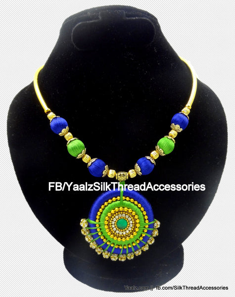 silk thread Necksets 