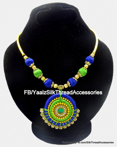 silk thread Necksets 