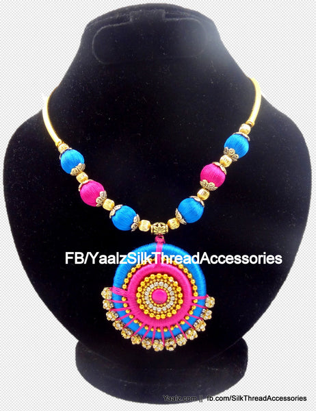 silk thread Necksets 