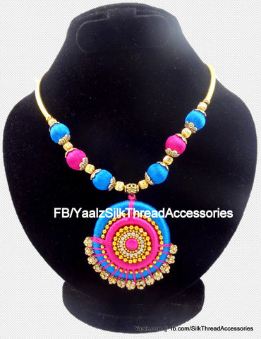 silk thread Necksets 