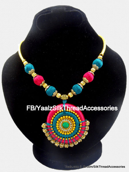 silk thread Necksets 