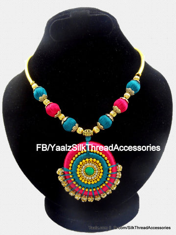 silk thread Necksets 