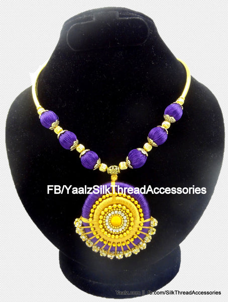 silk thread Necksets 