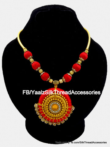 silk thread Necksets 