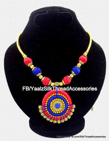 silk thread Necksets 