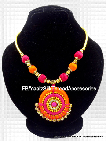 silk thread Necksets 