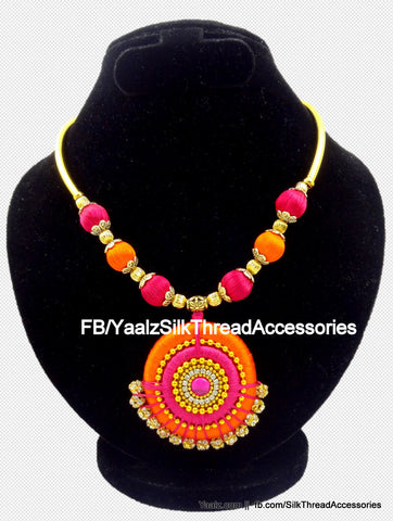 silk thread Necksets 