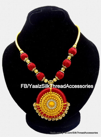 silk thread Necksets 