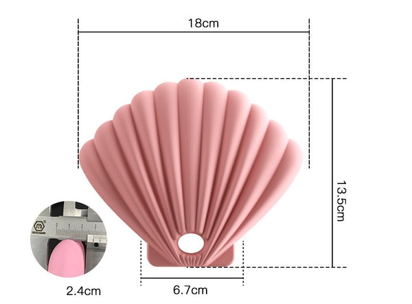 Yaalz Shell Shape Silicone Mask Storage / General Storage / Pouch / Holder In Multiple Colors