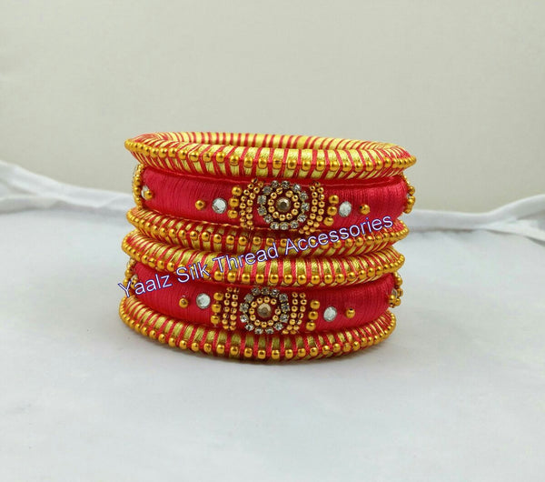 silk thread Grandeur Bangle Collections 