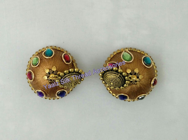 silk thread Grandeur Jumka Collections 