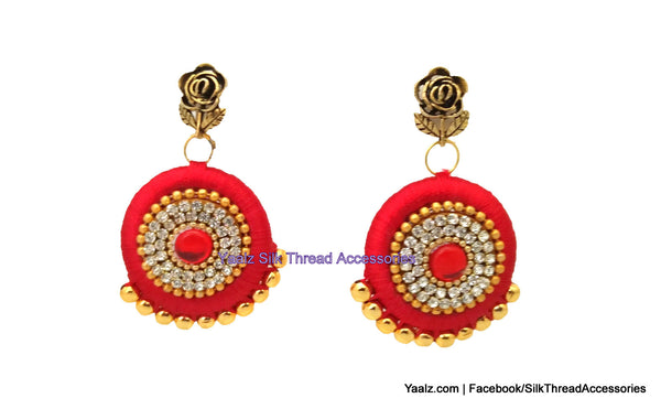 silk thread Simple Jumka 