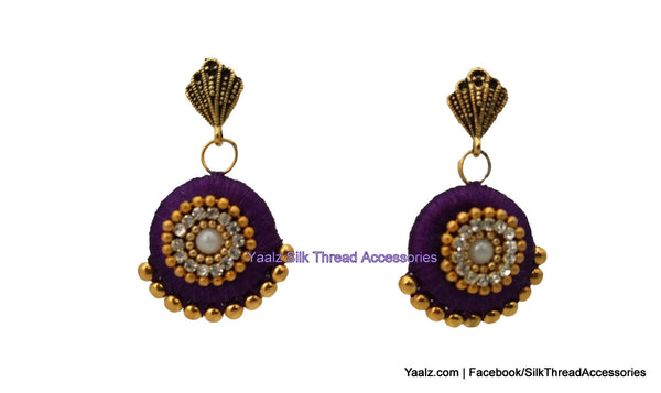 silk thread Simple Jumka 