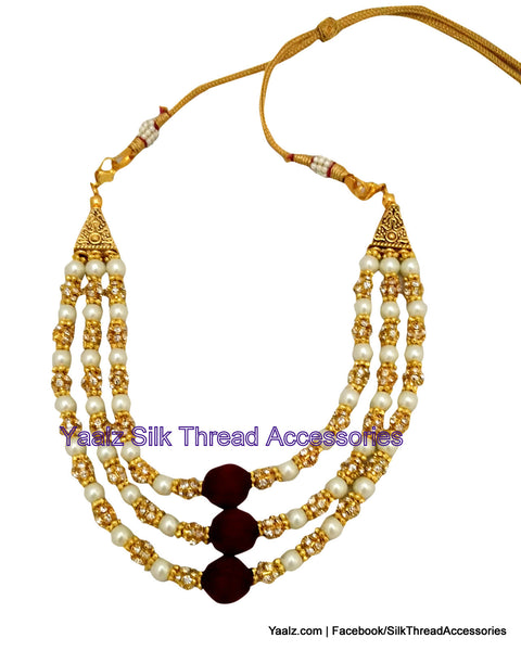 silk thread Necksets 