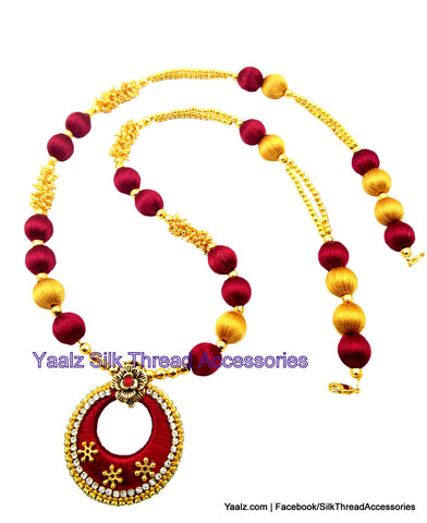 silk thread Necksets 