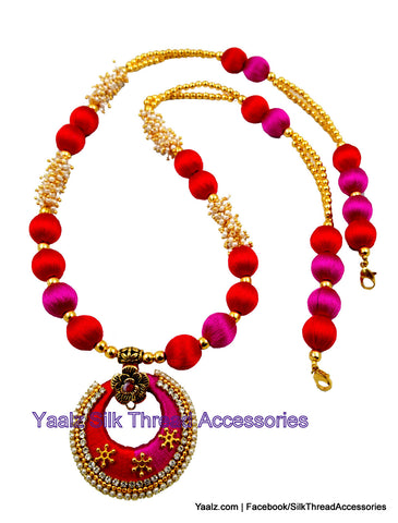 silk thread Necksets 