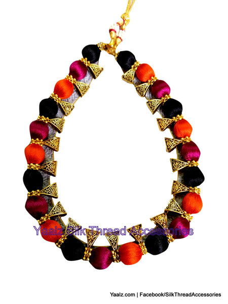 silk thread Necksets 