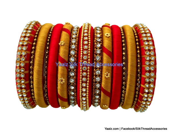 silk thread Grandeur Bangle Collections 