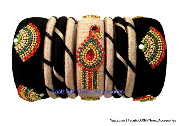 silk thread Grandeur Bangle Collections 