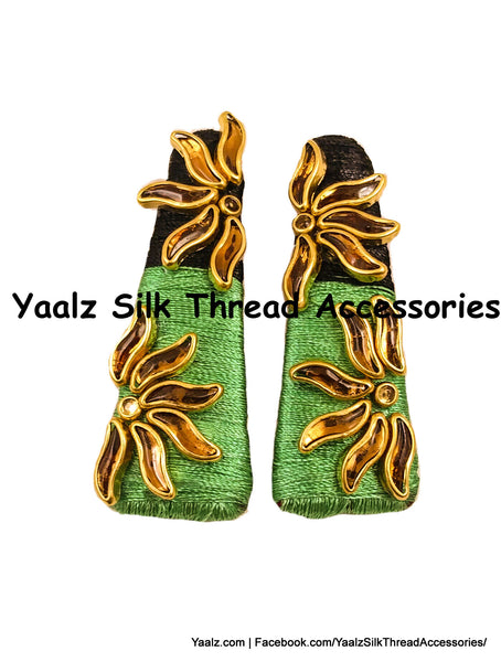 silk thread Tic-Tac Clips 