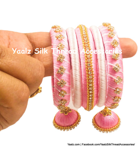 silk thread Grandeur Bangle Collections 