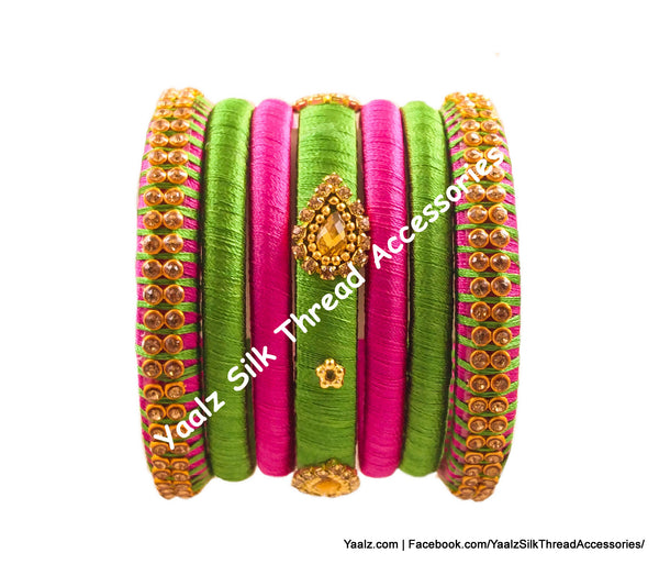 silk thread Grandeur Bangle Collections 