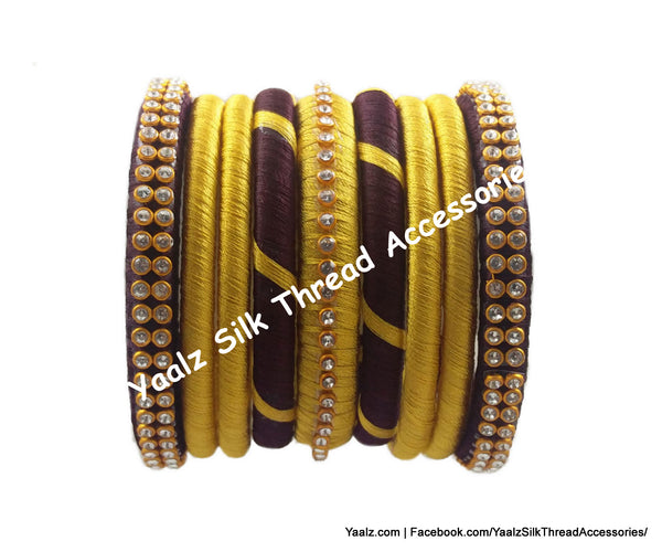 silk thread Grandeur Bangle Collections 