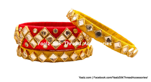 silk thread Grandeur Bangle Collections 