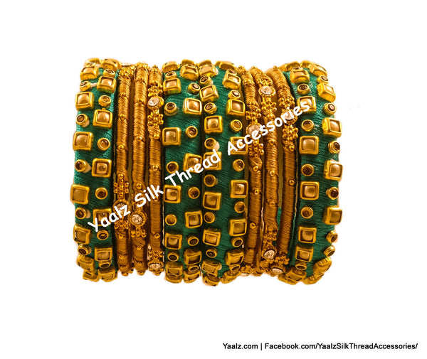 silk thread Grandeur Bangle Collections 