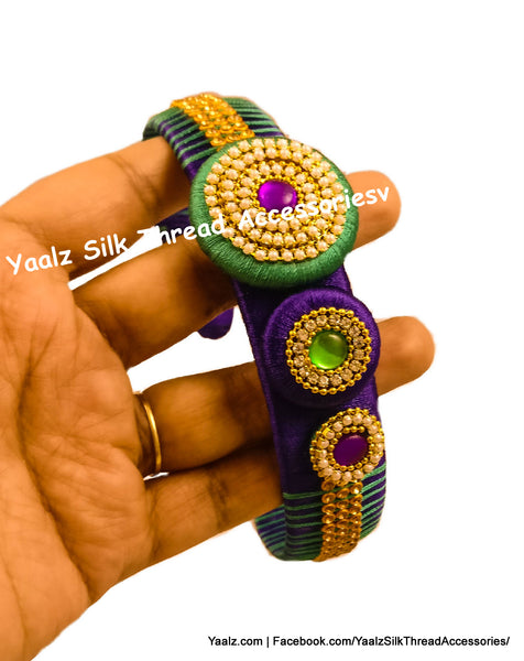 silk thread Hair Bands 