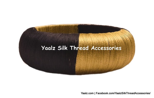 silk thread Single Bangle Collections 