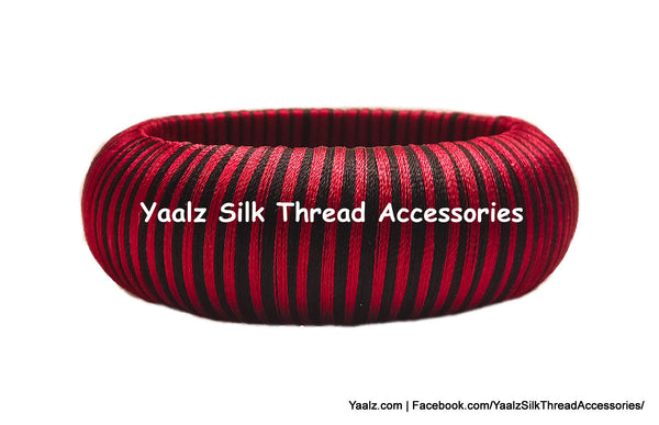 silk thread Single Bangle Collections 