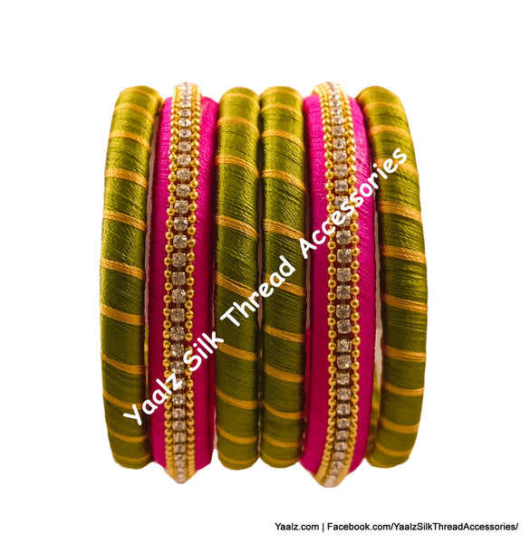 silk thread Grandeur Bangle Collections 