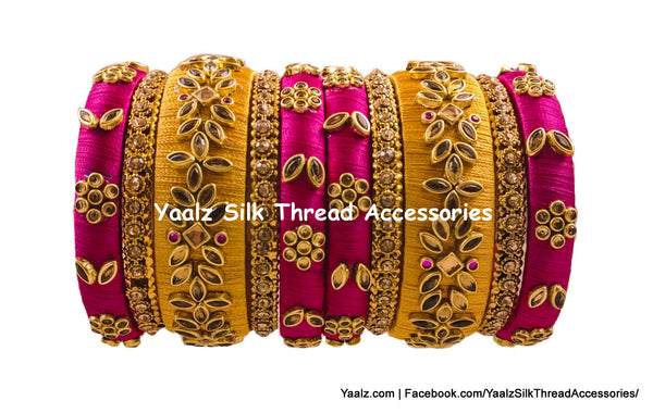 silk thread Grandeur Bangle Collections 