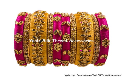 silk thread Grandeur Bangle Collections 