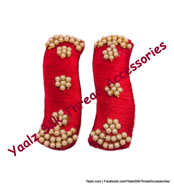 silk thread Tic-Tac Clips 