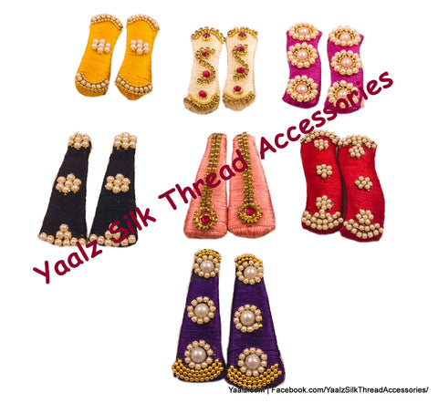 silk thread Tic-Tac Clips 