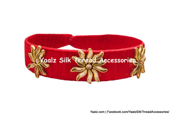 silk thread Hair Bands 