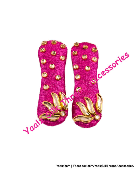 silk thread Tic-Tac Clips 