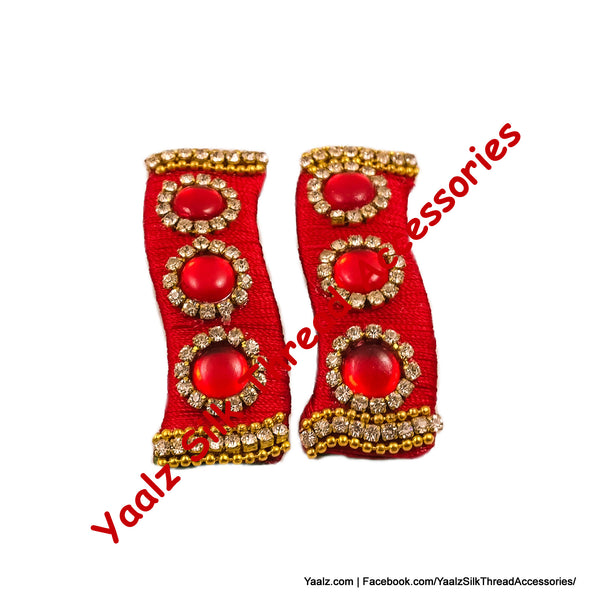 silk thread Tic-Tac Clips 